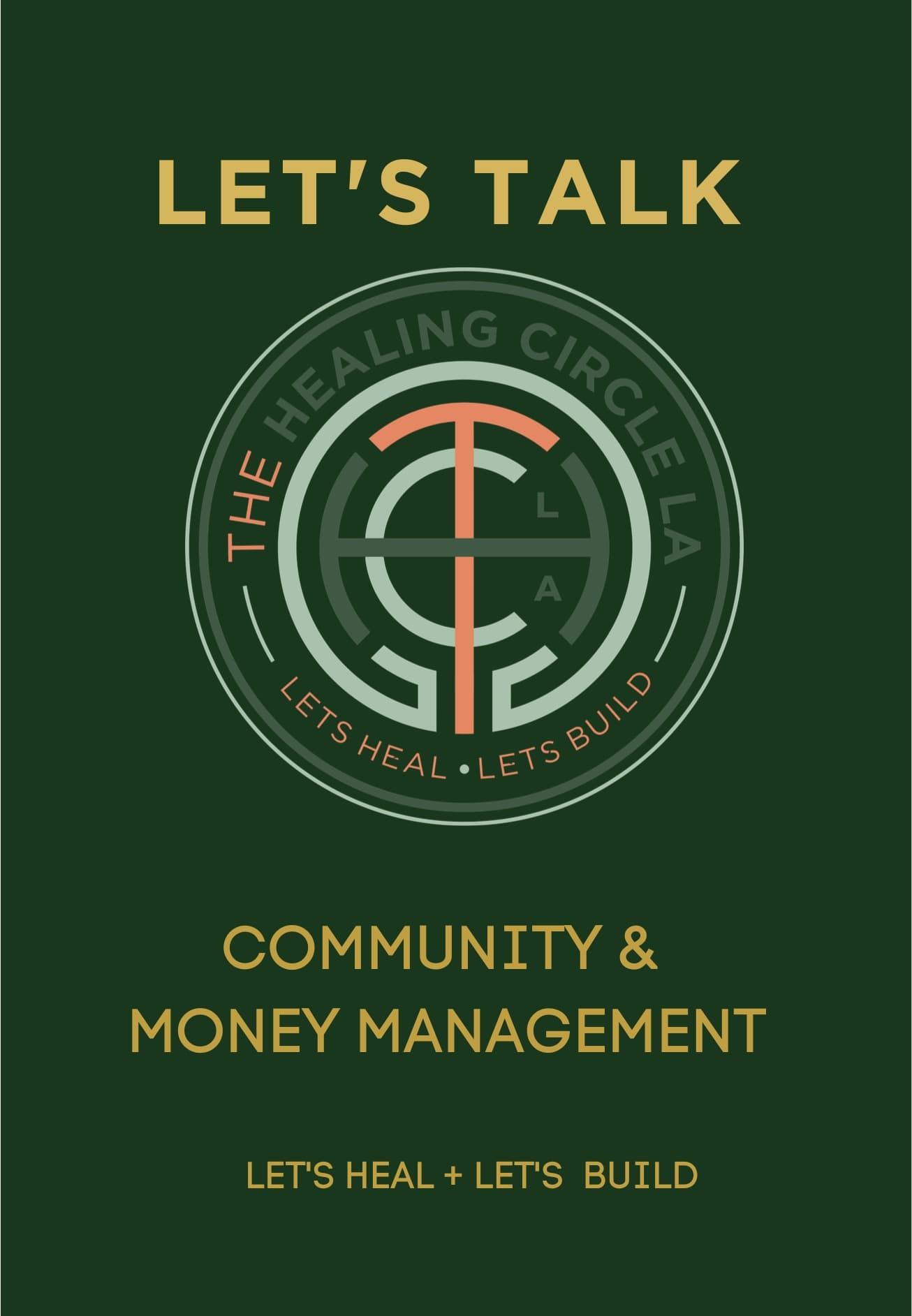 Let's Talk — Community & Money Management deck