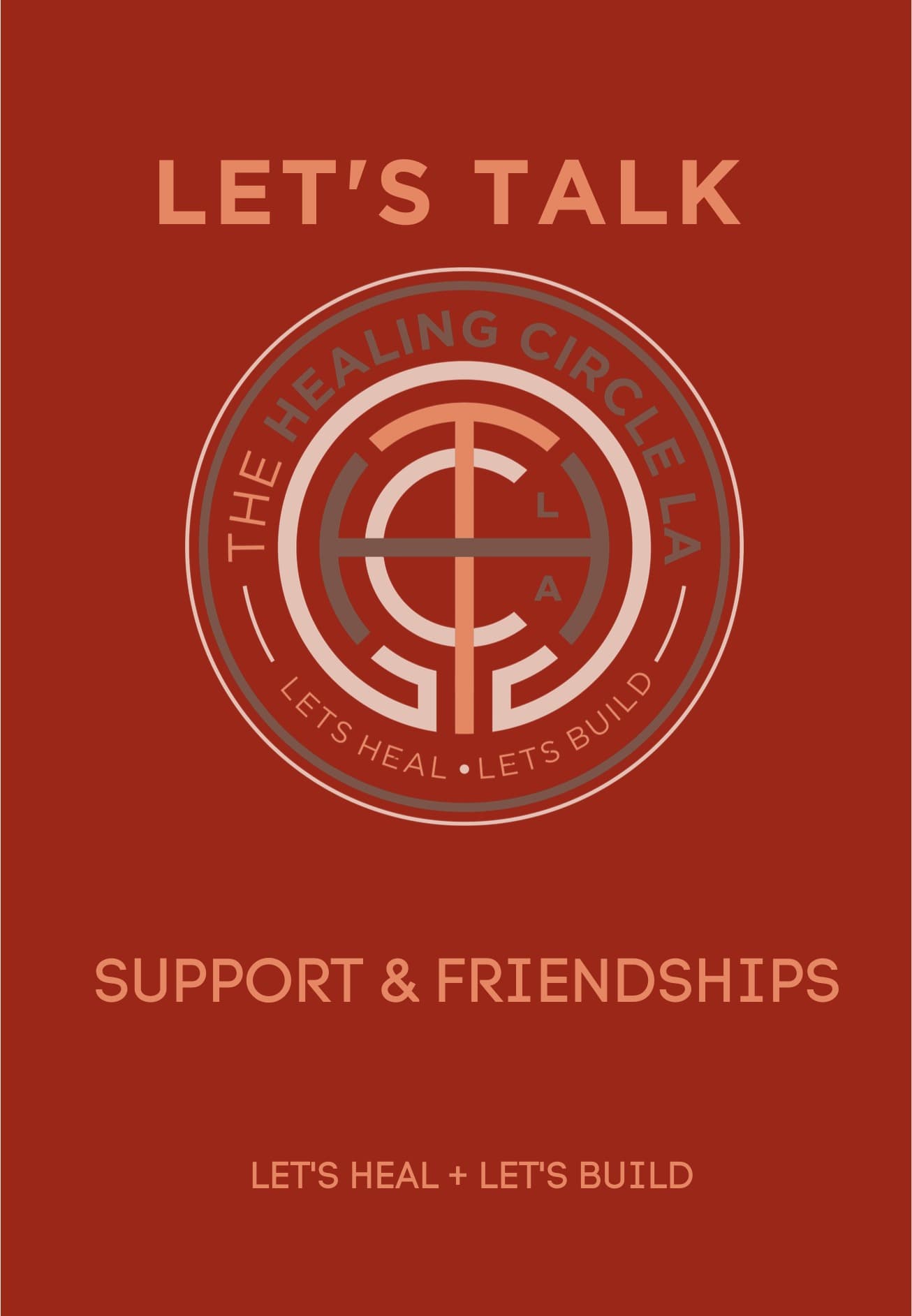 Let's Talk — Support & Friendships deck